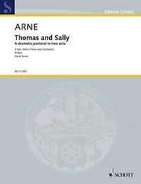 Thomas and Sally Thomas Augustine Arne Orchestra Vocal Score Schott Music London - Image 1 of 4