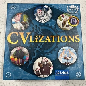 CVlizations Board Family Cards Game 2-5 Players Games Strategy Fun Civilizations - Picture 1 of 6