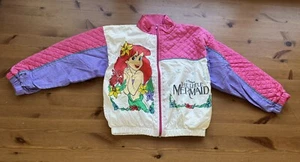 The Walt Disney Co. Girls 6 Movie Promo The Little Mermaid Jacket Rare! EUC Vtg - Picture 1 of 7