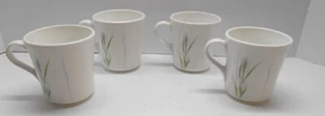 Set of 4 Corelle Shadow Iris Coffee Cups Excellent Condition 4 Cups - Picture 1 of 5