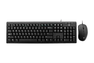 V7 Wired Keyboard and Mouse Combo - Picture 1 of 2