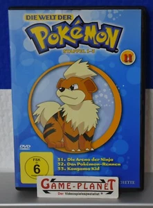 Die Welt der Pokèmon Staffel 1-3 Nr. 11 Film DVD Hachette PAL Weihnachten - Imagen 1 de 2