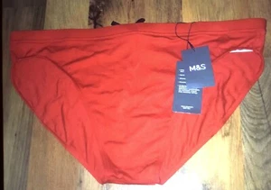 M&S Man Red Swimming Trunks 2XL BNWL - Picture 1 of 2