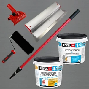 Super Finish Flächenspachtel, Fertigspachtel, Rollspachtel, Teleskopstange SCT03 - Bild 1 von 38