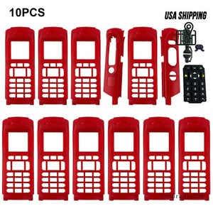 10PCS Red Repair Front Housing Case for APX6000 APX8000 M3 Radio with Keypad - Zdjęcie 1 z 5