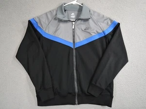 Nike Jacket Boys Large Black Gray Victory Track Sportswear Athleisure 426769 - Picture 1 of 13