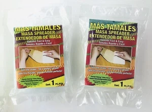 (2) Mas Tamales Tamale Masa Spreader Spreads Faster Easier Made In USA - Picture 1 of 5