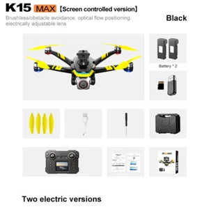 K15 MAX Drone Remote Control With Screen Brushless Remote Control Aircraft - Picture 1 of 14