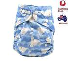 Whale Modern Cloth Nappies Baby Boy Nappy Pilcher Pilchers Diaper With Liner D71