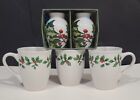 Royal Norfolk Christmas Mugs Holy Berries & SCF Holly Salt Pepper Shakers