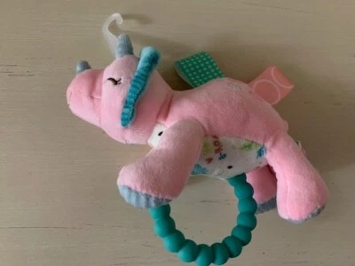 Mary Meyer Aroar-a-saurus Dinosaurio Mordedor Sonajero 5" Dentición Bebé Juguete Foto 1 de 4