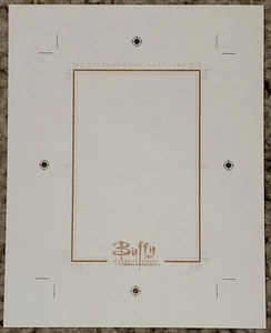 INSURED! Sketch Card Buffy The Vampire Slayer Ultimate Collector Rittenhouse NEW - Picture 1 of 2