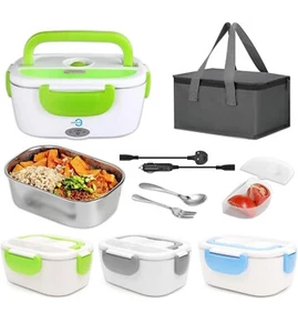 110 V Elektrische Heizung Brotdose Tragbar für Auto Büro Essen Wärmer Behälter USA - Bild 1 von 9