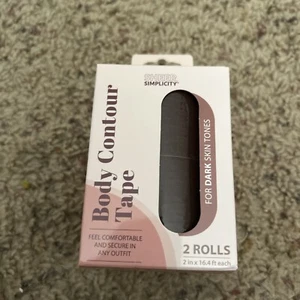 Evriholder- Body Contour Tape - For Dark Skin Tones 2 Rolls 2 In x 16.4 ft each - Picture 1 of 3