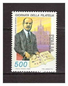 s17780) ITALIA MNH** 1987 De Marchi - G.ta Filatelia 1v - Afbeelding 1 van 1