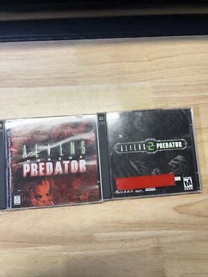 Aliens Vs Predator 1 y 2 PC Juegos Manual Lote Sin Cajas Foto 1 de 4