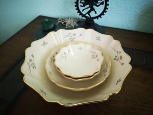 Lenox Rose Manner Jewelry Dish and Bowl Set - Picture 1 of 6