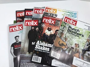 2015 RELIX Magazine for Music Complete Year Mumford David Gilmour Grateful Dead - Picture 1 of 5