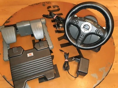 GameCube PC PS Xbox Volante / Power Feedback Racing Wheel Di Speedlink - Bild 1 von 2