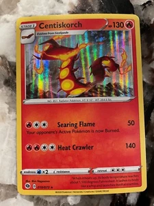 Pokemon Karte Champion's Path Holo Rare Centiskorch 010/073! NEU! Packfrisch!  - Bild 1 von 10