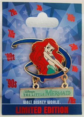 PIN ARIEL DE LA SIRENITA D GENEARATION D DISNEY WORLD LE 500 9 de 13 Foto 1 de 2