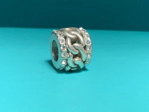 🌸Cuentas espaciadoras de reacción de cadena de cristal plateado Brighton (B2) 🌸 - Imagen 1 de 6