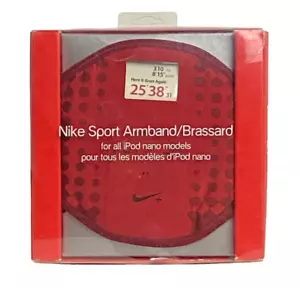 Nike Sport Armband for iPod Nano All Models Red - Picture 1 of 2