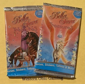 Bella Sara 2 x Treasures Booster Pack from Box NEW TCG CCG Trading Cards - Picture 1 of 1