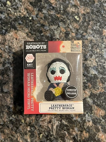 Handmade By Robots - Leatherface Pretty Woman Micro Vinyl Figure (GameStop) Cover