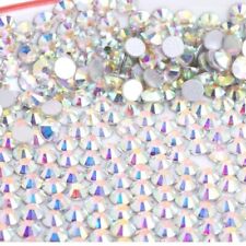 Flatback Glass Rhinestones Crystal Gems for Nail Art and Craft (1440pcs)