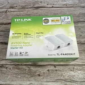 TP-Link AV600 Powerline Starter Kit - White - Afbeelding 1 van 2