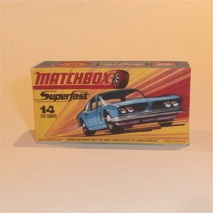 Caja de reproducción estilo Matchbox Lesney Superfast 14 ISO GRIFO H - Imagen 1 de 4