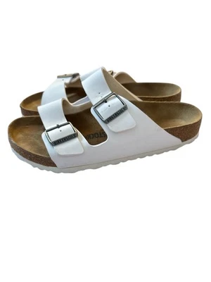 Sandálias femininas Birkenstock arizona duas fivelas tamanho 10 41 265 médias - Imagem 1 de 4
