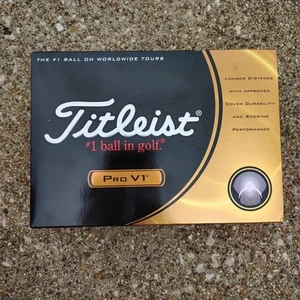Titleist PRO V1 Golf Balls White New 3 Sleeves 9 Balls Distance Control Soft - Picture 1 of 5