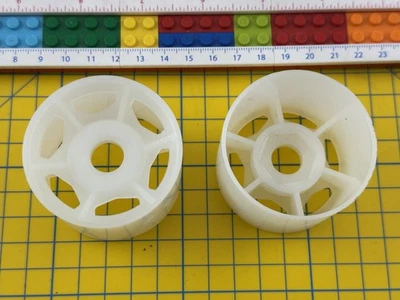 BP Racing cerchio anteriore bianco 1:8 (2pz) vintage modellismo - Immagine 1 di 4