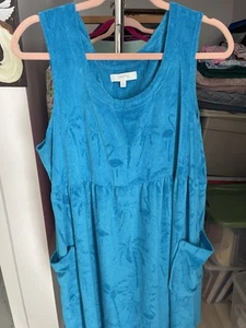 Ladies Coral Bay Terry Dress - Picture 1 of 3