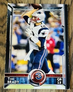 2015 Topps #351 Tom Brady New England Patriots leer - Imagen 1 de 2