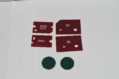 Ford Bronco F-100 F-150 F-250 F-350 1973-1979 calibre señal y luz de advertencia lente Foto 1 de 2