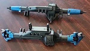 Axial AR60 Axles Front & Rear w/VP Stage 1 Kit Blue Wraith RR10 SMT10 - Picture 1 of 11