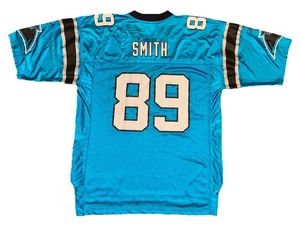 NFL Carolina Panthers Steve Smith Hombres Reebok Malla Jersey Camisa Grande XL 89 - Imagen 1 de 7