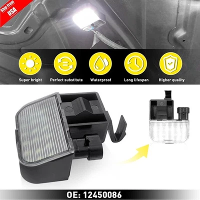 Lámpara LED blanca debajo del capó para GMC Envoy XL Yukon XL Savana Sierra 1500 2500 3500 Foto 1 de 4