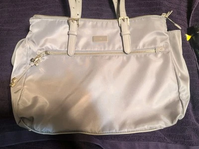 Samsonite Cartera Grande Bolso Mensajero Laptop Bolso Gris Foto 1 de 4