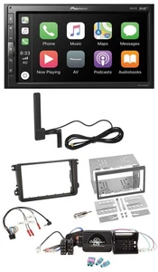 Pioneer USB 2DIN Bluetooth DAB Lenkrad Autoradio für VW Passat Polo Scirocco Sha - Bild 1 von 12