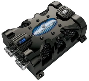 Planet 20 Farad Capacitor with Digital Voltage Display Blue Illumination - Picture 1 of 1