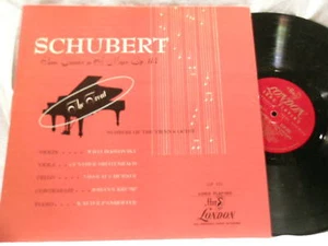 SCHUBERT Trout Vienna Octet Willi Boskovsky London ffrr dg LP - Picture 1 of 1
