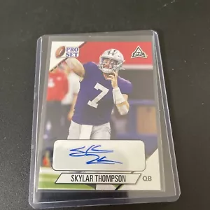 Skylar Thompson 2022 Leaf Pro Set de radiocontrol automático DELFINES MIAMI LO ÚLTIMO - Imagen 1 de 2
