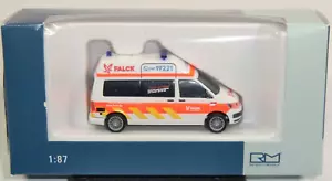 Rietze - VW T6 "Falck Rettungsdienst Hamburg", Nr. 53780, 1:87, Neu #01.25-B26 - Bild 1 von 3