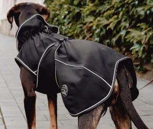 HUNTER Hundemantel Uppsala Softshell 60 cm Rücken schwarz ❤️ Wettermantel KP 63€ - Bild 1 von 9