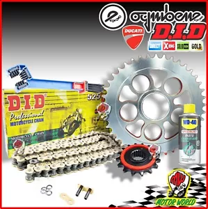 Kit De Transmisión De Cadena Did Corona Piñón Ducati Hypermotard 939 - SP 2017 - Imagen 1 de 1