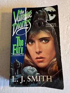 Vampire Diaries Vol III The Fury L J Smith True 1st Printing Harper Prism 1991 - Picture 1 of 4